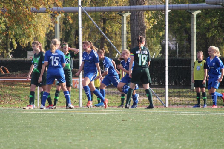 U17 mit Ausrufezeichen gegen den deutschen Meister - B-Juniorinnen-Bundesliga: FF USV Jena – VfL Wolfsburg 3:3 (1:3)