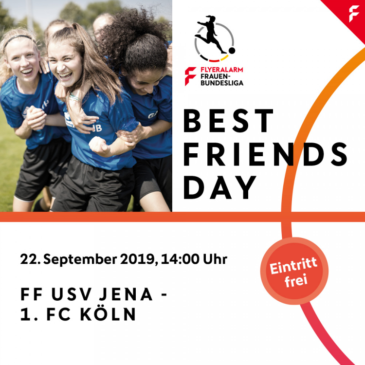 Best Friends Day zum Heimspiel gegen den 1. FC Köln