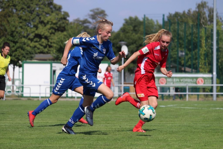 U17 startet mit Unentschieden in die neue Bundesligasaison - B-Juniorinnen-Bundesliga: 1. FC Union Berlin – FF USV Jena 4:4 (2:4)