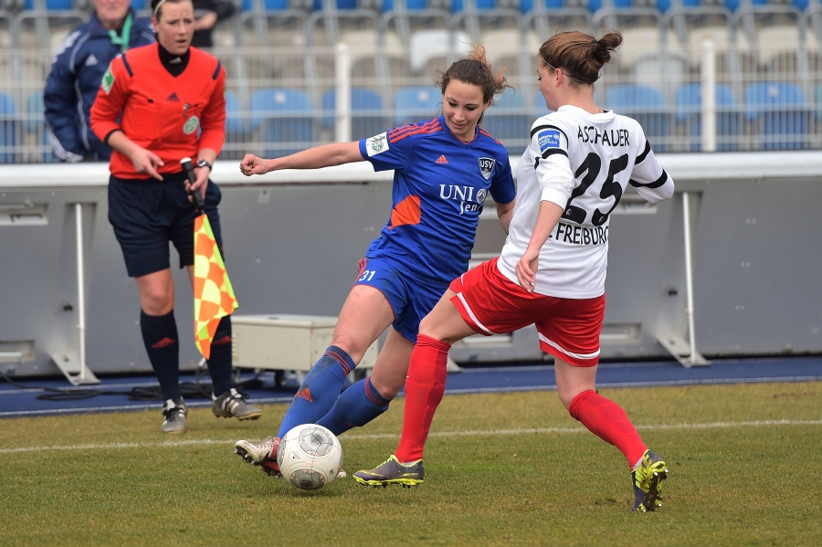 FF USV Jena unterliegt zu Hause dem SC Freiburg mit 0:2 (0:0)