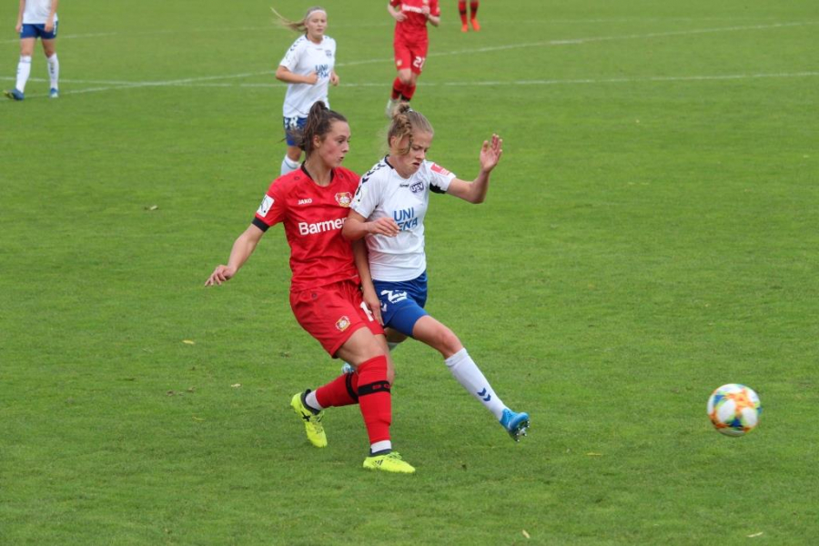 Jena unterliegt in Leverkusen
