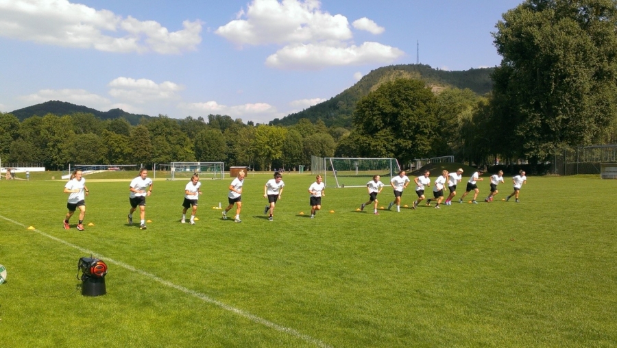 Trainingsauftakt der B-Juniorinnen des FF USV Jena