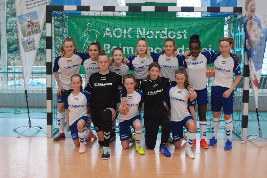 U14 holt Sibermedaille bei NOFV-Hallenmeisterschaften