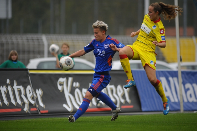 FF USV Jena empfängt SC Freiburg - Nachdem das vergangene Wochenende aufgrund des Algarve-Cups spielfrei war, steht nun am kommenden Sonntag (15.03.2015,&#8230;