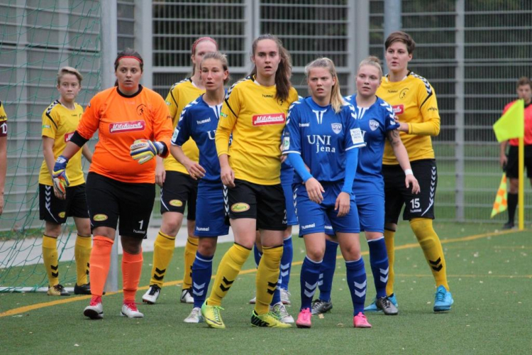 Vierter Sieg in Folge – vierter Sieg ohne Gegentor - Regionalliga Nordost: FF USV Jena U21 – 1. FFC Fortuna Dresden 2:0 (1:0)