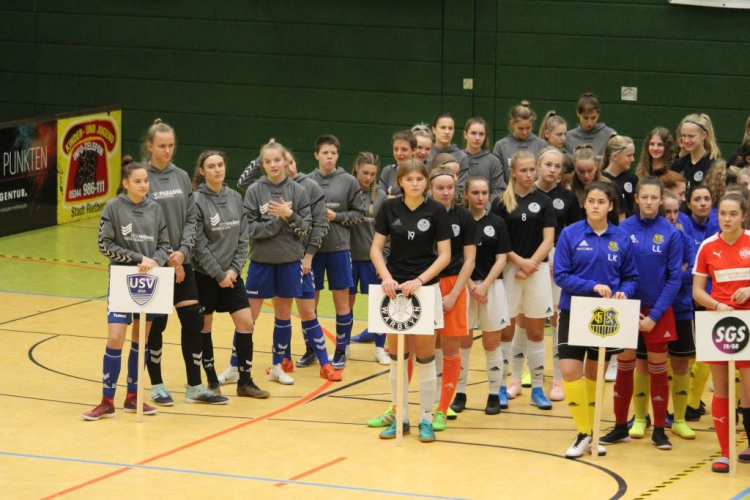 FF USV Jena erreicht Platz acht bei Gütersloher Hallenmasters - Zu Gast bei der inoffiziellen deutschen U17-Hallenmeisterschaft in Ostwestfalen