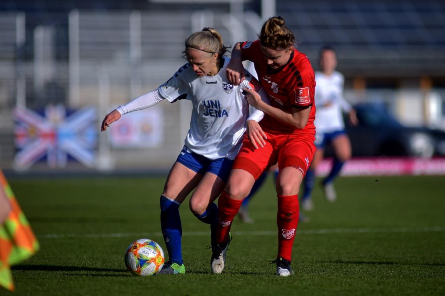 Jena gewinnt das 11-Freundinnen-Fernduell
