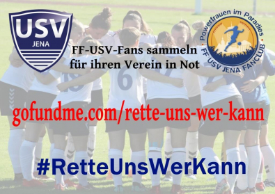 #RetteUnsWerKann - Der FF USV Jena sagt DANKE!