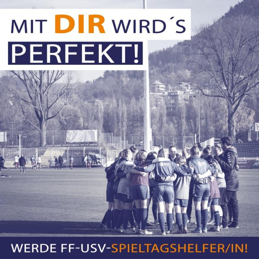 Werde FF-USV-Spieltagshelfer!